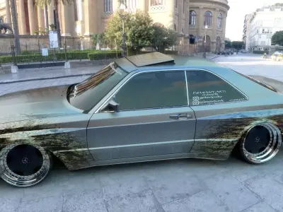 MERCEDES SEC ULTRA WIDE STANCE 3D model