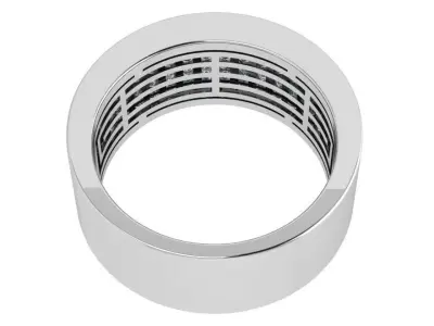 Diamond Band Ring 4452 3D print model