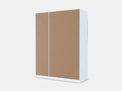 PAX - FORSAND Wardrobe 11 Low-poly 3D model