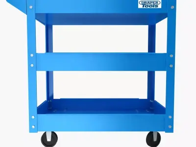 Tool Trolley Low-poly 3D model