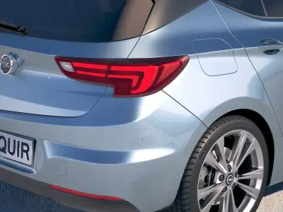 Opel Astra 2020 3D model