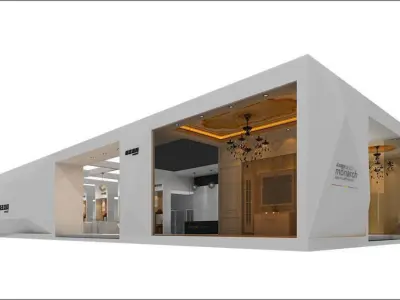 Exhibition - Area - 31X11-3DMAX2009-03 3D model