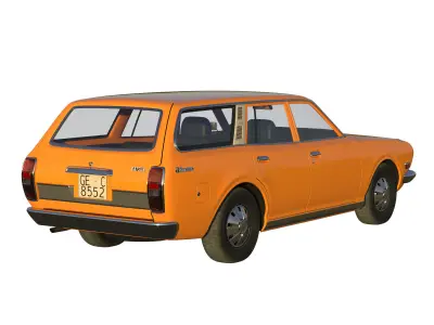 Datsun 610 180B Wagon  3D model