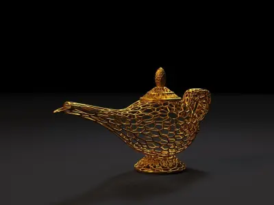 Aladdin Lamp 3D print model