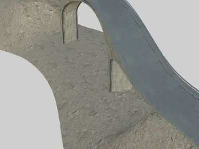 Bridge road 3D model