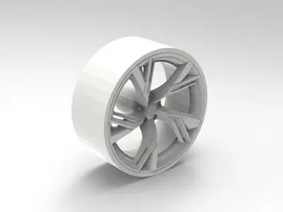 AUDI RS6 2020 WHEEL  3D print model