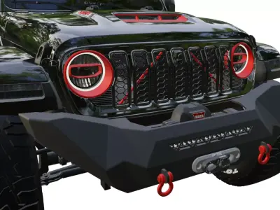 2025 Jeep Gladiator RUBICON 392 datamen  X-BOW Series 3D model