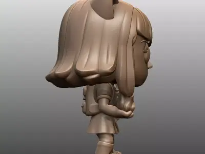 Annie League of Legends Chibi Funko Style 3D print model