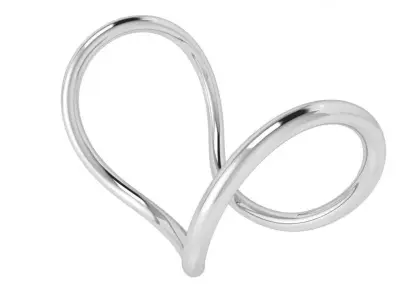 Unique Abstract Ring 4205 3D print model