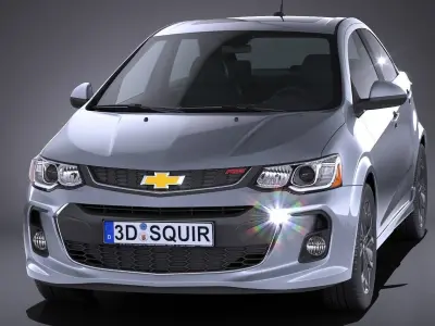 Chevrolet Sonic Sedan CG 2017 3D model