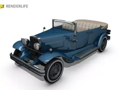 Car Roadster 3 3D model