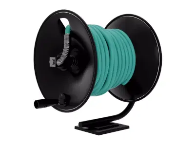 water hose reel 3D model