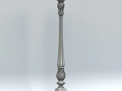 Baluster 004 3D model