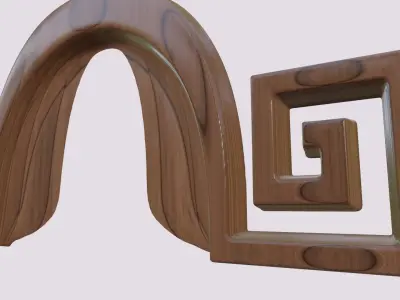 Frame For Wood Carving 3D print model order