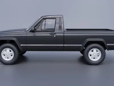 Jeep Comanche 1985  3D print model