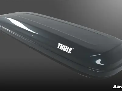 Thule Pulse Alpine - Car Roof Box - High Poly 3D model