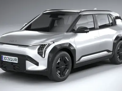KIA EV3 GT-line 2025 3D model