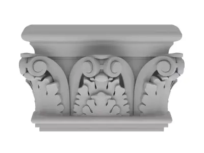 Pilaster Capital 001 3D model