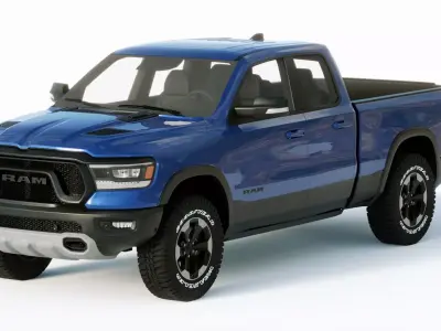 Dodge Ram 1500 Rebel 2019 3D model