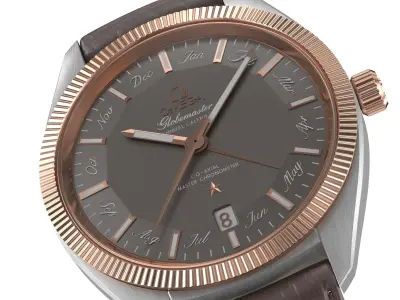 Omega Globemaster Gold 3D model