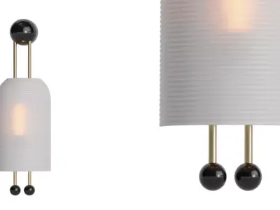 Appariat Lantern Sconce 3D model