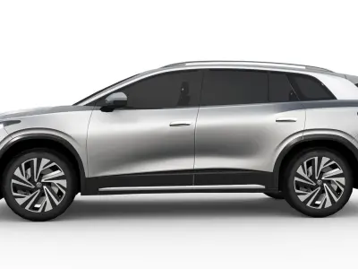 Volkswagen ID6 2023 Low-poly 3D model