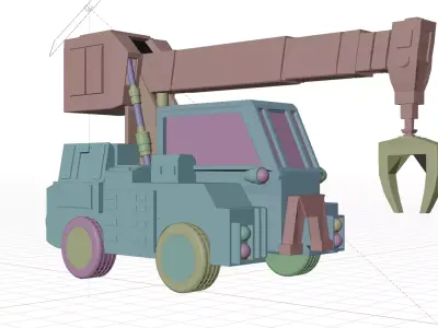 Hadley hope crane   Free 3D model