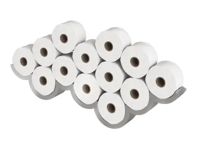 Toilet paper rolls 3D model
