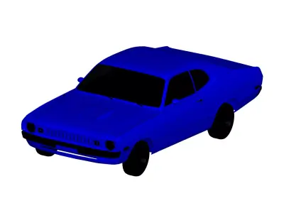 Dodge Demon 1970 3D model