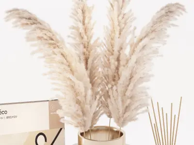 decorative set 001 3D model