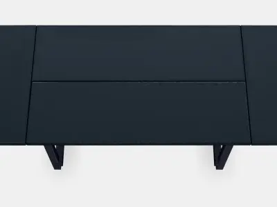 NORDVIKEN Extendable table 5 Low-poly 3D model