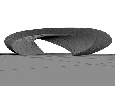 Architectural shape 3D model buy