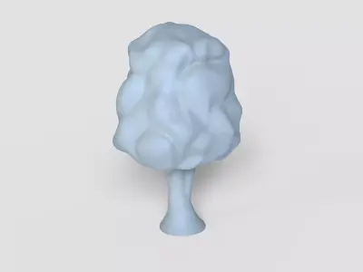 Architecture props - Polygonal Maple Tree 3D print model