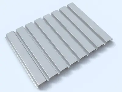 Composite Metal Deck Flooring 3D model