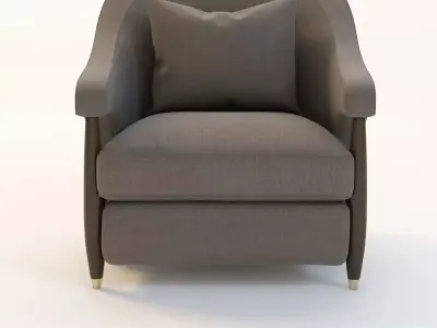 Baker Hermano Chair 3D model