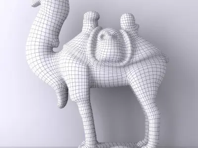 Tang Dynasty Dromidary 3D model