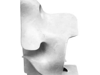 Decor statue Low-poly 3D model