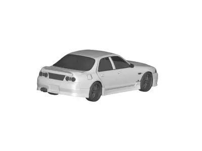 Nissan skyline  3D model