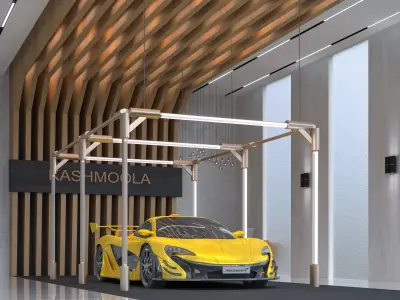 car showroom  3D model