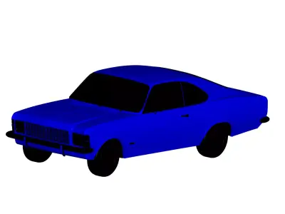 Chevrolet Opala 1979 3D model