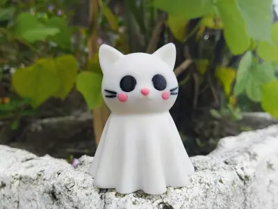 Halloween Special - Boo Cat 3D print model