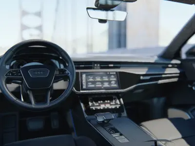 Audi A6 model 2019 3D model