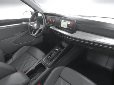 Volkswagen Golf Variant Alltrack 2021 3D model