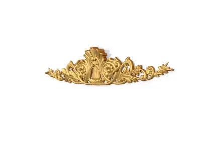 Classic decor ornament 159 3D model