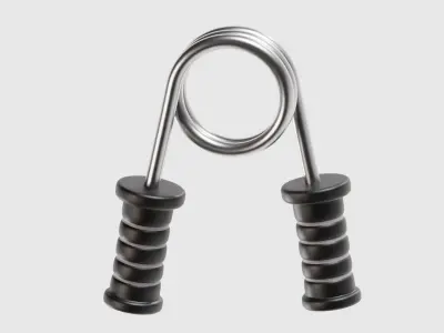 Hand gripper Low-poly 3D model