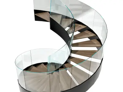 SPIRAL STAIR NO34 A 3D model
