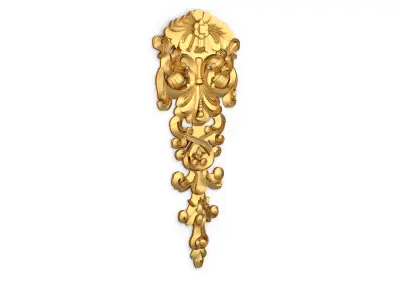 carved classic decorative ornament cnc 3d printing stl 06 3D model purchase