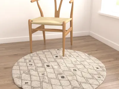 Rugs No 35 Low-poly 3D model