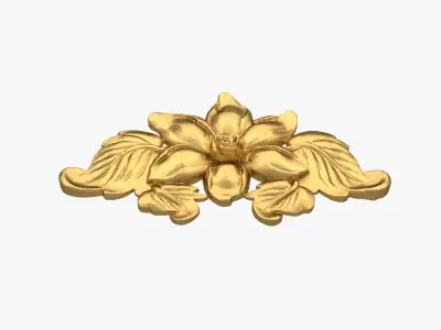 Classic decor ornament 254  3D model