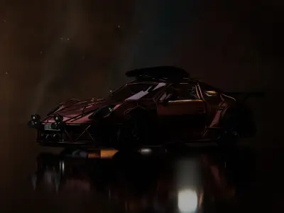 Porsche Carrera 911 Car 3D model